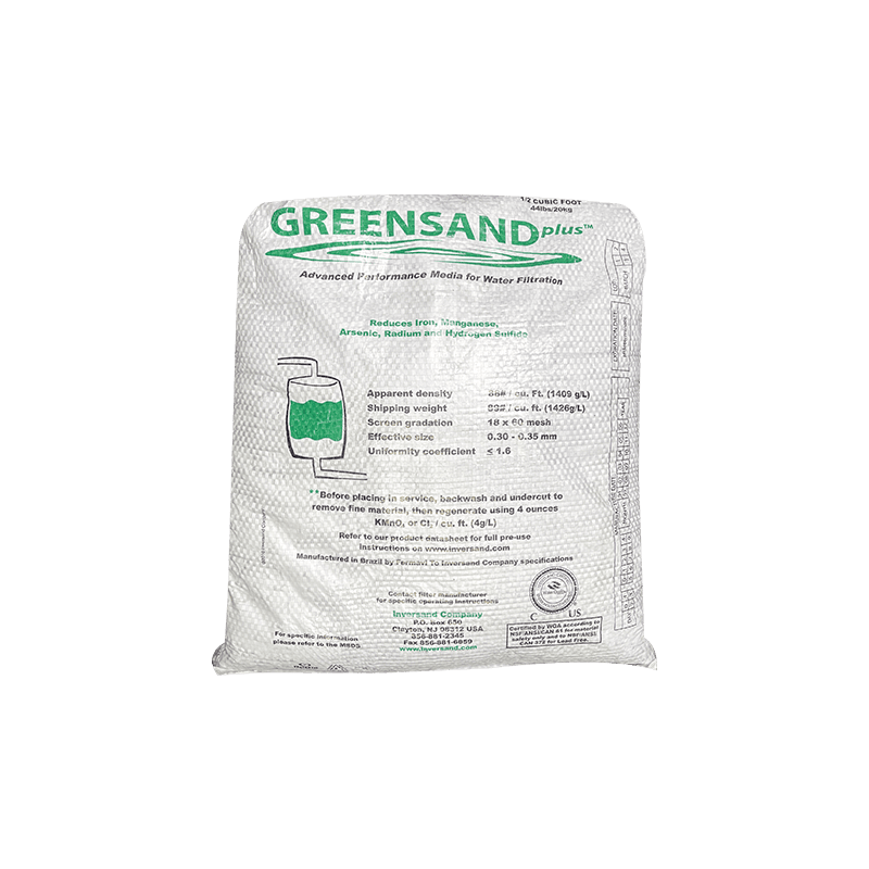 Завантаження фільтруюче GREENSAND PLUS (14,2 л/мішок (20 кг))