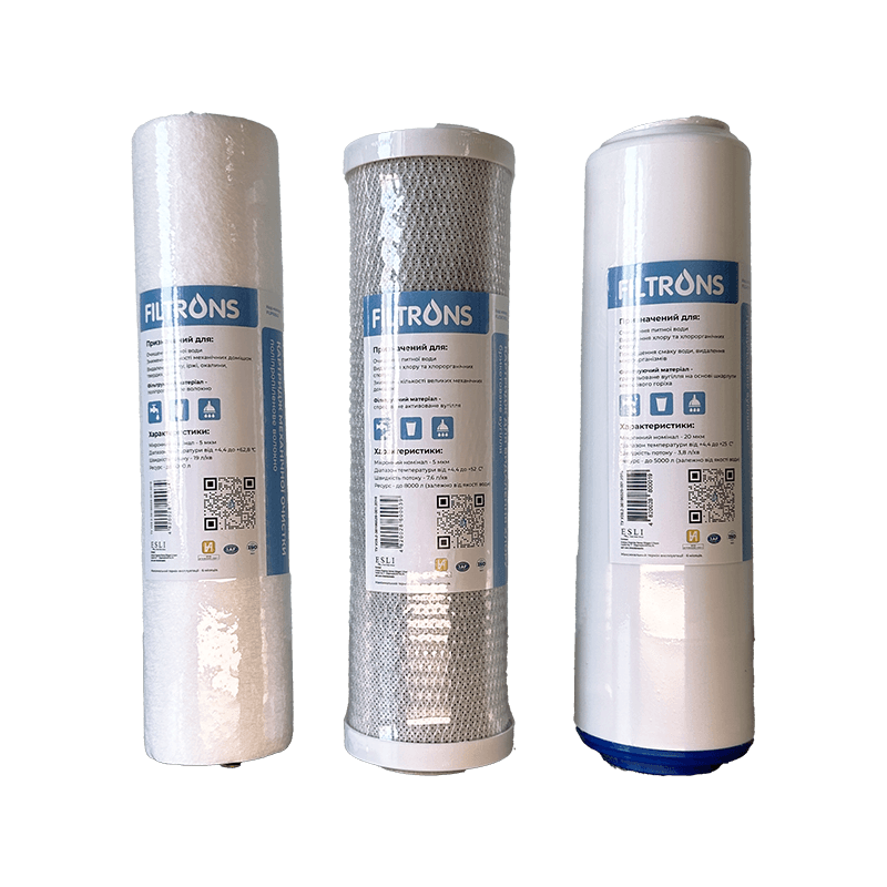 Система зворотного осмосу FILTRONS EF 300 з помпою