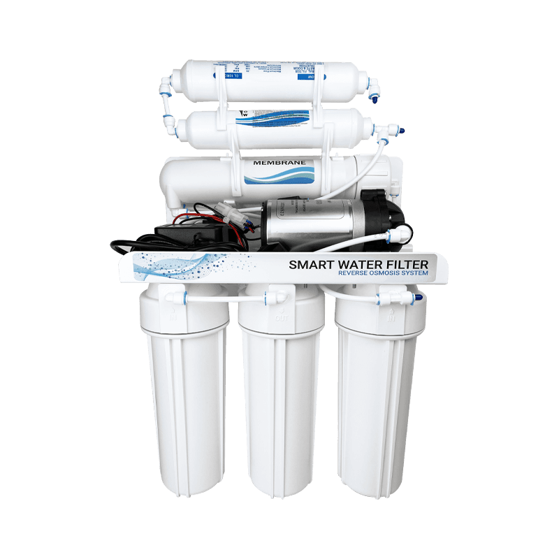 Система зворотного осмосу 6-ти ступенева Organic з помпою