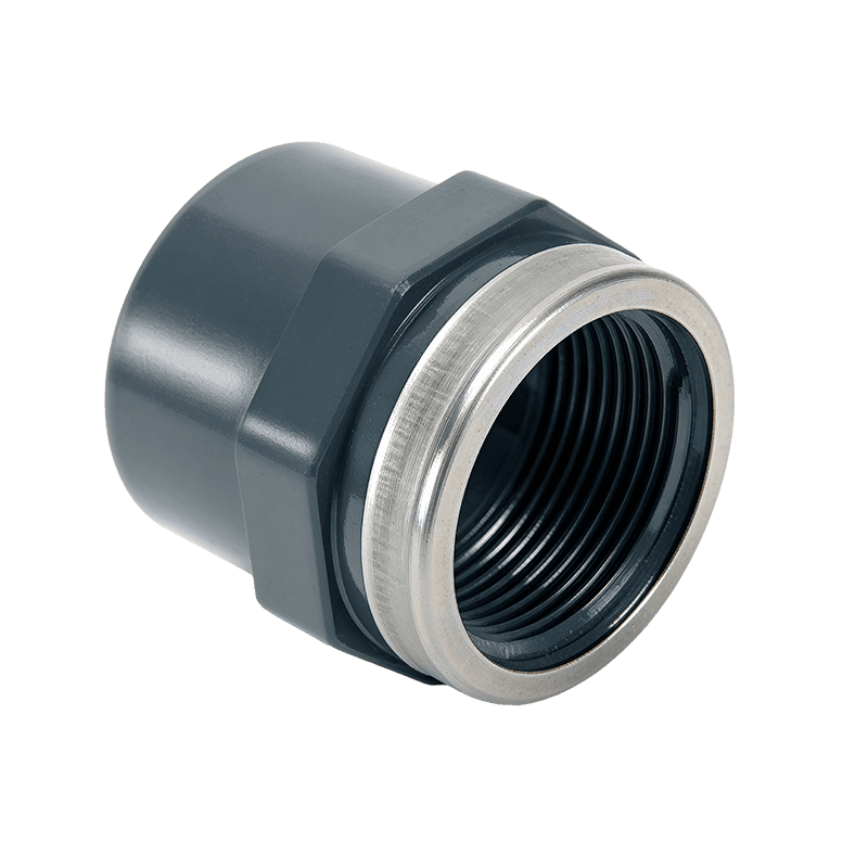 Фітінг - Армована муфта з внутр. різьбою PVC D.20x1/2" Comer